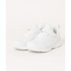 スニーカー SPEED WING スピードウィング キッズスニーカー「超軽量/サッとイン」ワンタッチでサッと履ける スクールシューズ 通学 白靴 シロ