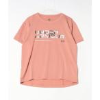 tシャツ アンダーアーマー  UAテック クロップ ショートスリーブTシャツ レディース