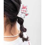 ヘアクリップ レディース シモジマコラボ　うさぎさんヘアクリップ「ストップペイル」