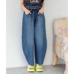 ショッピングワイドパンツ パンツ デニム ジーンズ レディース イージーコクーンデニム2　EASYCOCOON DENIM2　「niko and ...JEANS 2024SS