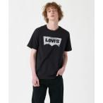 ショッピングリーバイス tシャツ Tシャツ メンズ Levi's/リーバイス グラフィック Tシャツ ブラック CAVIAR