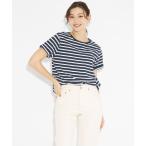 ショッピングリーバイス tシャツ Tシャツ レディース Levi's/リーバイス MARGOT ボーダーTシャツ ブルー STRIPE PEACOAT