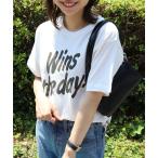 レディース tシャツ Tシャツ ロゴカットプルオーバー