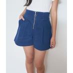 パンツ ハーフZIPハイウエストショートパンツ キッズ 子供服 女の子