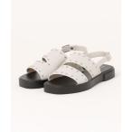 ショッピングスタッズ サンダル ISSAC (TEMPERATE/テンパレイト) アシンメトリー スタッズ レインサンダル レディース