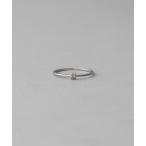 指輪 リング 「レイヤード」 K10WG ダイヤモンド リング レディース