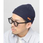 ニット帽 ニットキャップ オレンジネームタグ 綿麻 ニットワッチ メンズ レディース