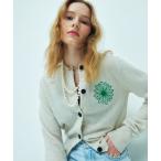 ショッピングボレロ カーディガン CASHMERE BLENDED CARDIGAN ROUND NECK レディース メンズ