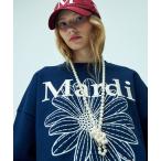 トレーナー スウェット SWEATSHIRT FLOWERMARDI NEEDLEWORK レディース メンズ