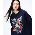 スウェット レディース SWEATSHIRT FLOWERMARDI BLOSSOM