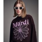 スウェット レディース SWEATSHIRT FLOWERMARDI NEEDLEWORK