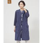 ベスト ジレ 「L」「花粉対策」「UV対策」「ウォッシャブル」メモリータフタフーデットジレ レディース