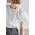 tシャツ フリルスリーブTシャツ レディース