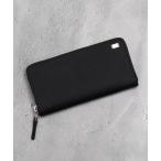 財布 「DUNHILL/ダンヒル」本革 プレーン ラウンドジップ ロングウォレット メンズ