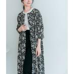 ワンピース 3way 花柄 シフォン ワンピース