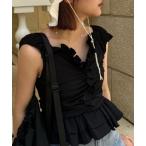 �u���E�X �V���c caty bustier ���f�B�[�X