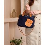 ハンドバッグ ハンドバッグ ショルダーバッグ 本革 レザー 帆布 キャンバス 2way ポケットシリーズ 人気 49788