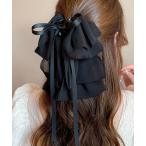 ヘアクリップ ボリュームリボン ヘアクリップ