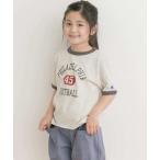 tシャツ Tシャツ キッズ 「別注」Champion×DOORS　ベーシックリンガーTシャツ(KIDS)