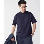 tシャツ SHIPS_ ALBINI モックネック ショートスリーブ Tシャツ メンズ