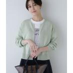 カーディガン ミドルゲージギマカーディガン レディース