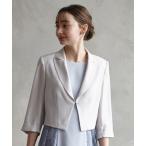 ショッピングパーティ ジャケット テーラードジャケット ショートテーラードジャケット レディース