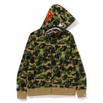 p[J[ Y ABC CAMO SHARK FULL ZIP HOODIE M