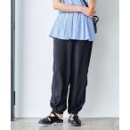 ワイドパンツ スウェットパンツ ジャージ 「RONEL」カルゼイージーベイカーパンツ レディース