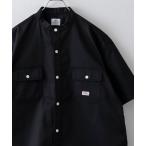 シャツ SMITHS(スミス)別注バンドカラーワークシャツ メンズ