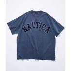 tシャツ Tシャツ メンズ NAUTICA/ノーティカ Pigment Dyed Arch Logo S/S Tee/ピグメントダイ アーチロゴ ショ