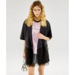 ジャケット テーラードジャケット See-through Layered Half Sleeve Jacket/シースルーレイヤードハーフスリーブジャ
