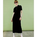 ワンピース Polo Shirt Maxidresses/マキシポロシャツワンピース「MAISON SPECIAL/メゾンスペシャル」