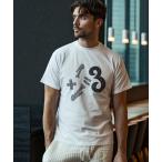 ショッピングリゾート メンズ tシャツ Tシャツ 1PIU1UGUALE3 RELAX(ウノピゥウノウグァーレトレ リラックス)レオパード×シルバーストーンロゴ半袖Tシャツ