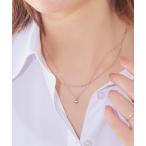 ネックレス 「金属アレルギー対応」2setスウィートハートネックレス　シャンパンゴールド/全長:42，45cm+3cm/ハートモチーフ レディース