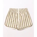 キッズ ベビー 「Rylee＋Cru」SWIM TRUNK || OLIVE STRIPE