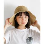 レディース 帽子 ハット odds PLAIN RIBBON HAT オッズ プレーン リボン ストローハット 麦わら帽子 折りたたみ