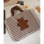 タブレットケース Liaa/犬/くま/ギンガムチェック柄 PCケース 11インチ 13インチ A18273