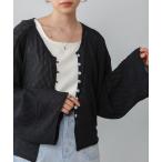 カーディガン 2WAYカーディガントップス レディース