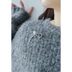 ブローチ シンプルラインパールブローチ コサージュ フォーマル 結婚式 二次会 謝恩会 入学式 卒業式 パーティー レディース