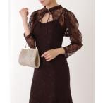 ドレス 3WAY レース ボレロ付き キャミソール ワンピース