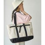 トートバッグ ビット付きキャンバストートバッグLサイズ レディース