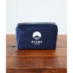 ポーチ evergreen works × BEAMS JAPAN / 別注 ロゴ ポーチ L メンズ レディース