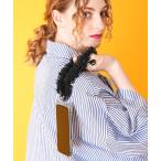 an meets zakka ラメレースフリルスマホストラップ / 携帯ストラップ