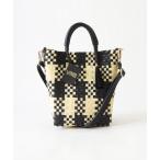 かごバッグ カゴバッグ WOVEN (ウーヴン) / メキシコ製 2WAY ミニバッグ メルカドバッグ かごバッグ ショルダーバッグ