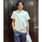 tシャツ コットンスムース クルーネック Tシャツ メンズ