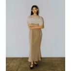 ドレス volume soft tulle dress / ボリュームソフトチュールドレス 結婚式 二次会 同窓会 成人式 ディナー お呼ばれワンピー