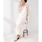 ワンピース ウォッシャブルサテンキャミワンピース レディース