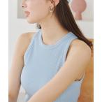 タンクトップ ノースリーブ カップ付きアメスリタンクトップ レディース