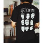 tシャツ Tシャツ メンズ 5.6oz YOUR SMILE