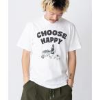 ショッピングメンズ tシャツ tシャツ Tシャツ メンズ 5.6oz CHOOSE HAPPY Tee